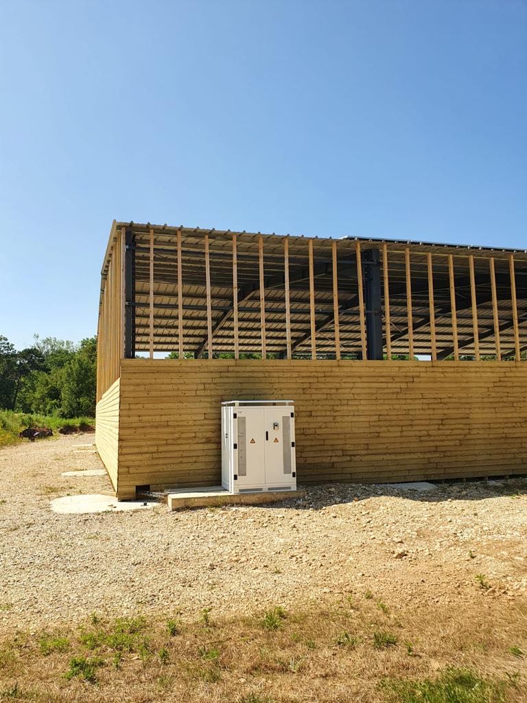 Kit shelter pour centrale PV 100kWc